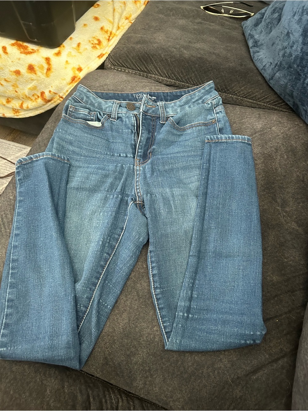 Time and Tru Skinny Jeans in Medium Blue Wash